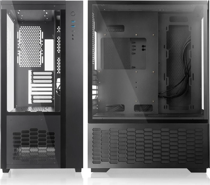Raijintek Paean Premium, Glasfenster