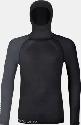 Ortovox 120 Comp Light Hoody Funktionsshirt langarm black raven (Herren)