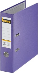 Bene No.1 Ordner 2-Ring, 80mm, A4, violett