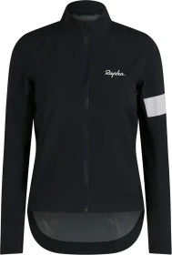 Rapha Core Rain III Fahrradjacke schwarz/weiß (Damen)