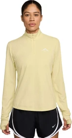 Nike Trail Dri-FIT 1/4-Zip Laufshirt langarm alabaster/summit white (Damen)