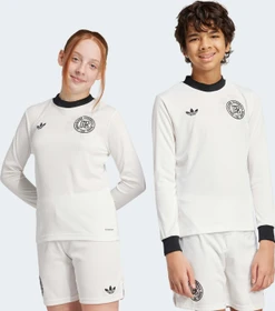 adidas Deutschland Anniversary Trikot langarm cloud white/black (Junior)