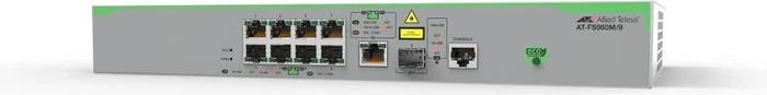 Allied Telesis CentreCOM FS980M Desktop Managed Switch, 8x RJ-45, 1x RJ-45/SFP