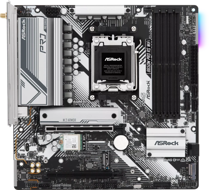 ASRock B650M Pro RS WiFi (AMD AM5)