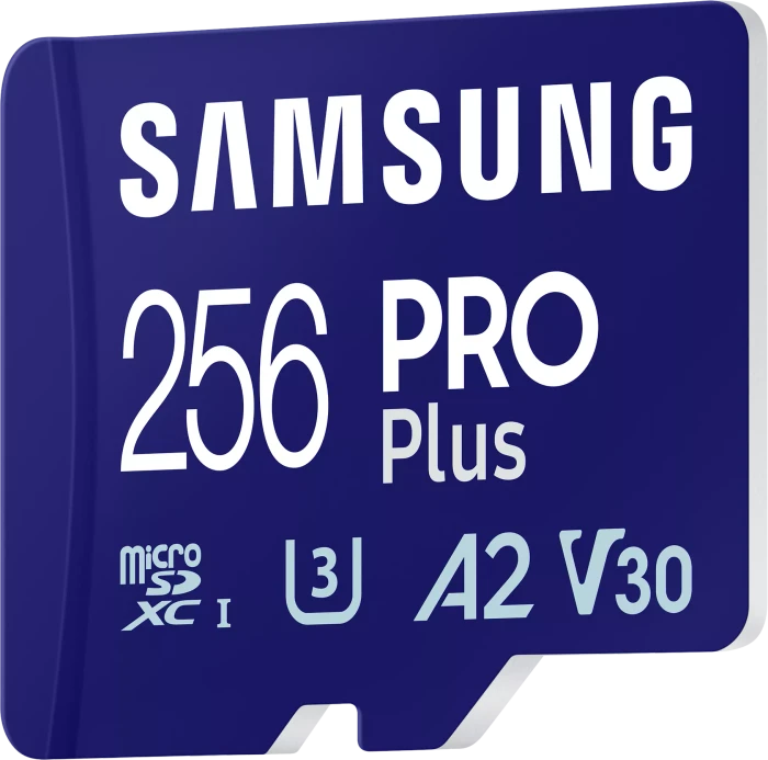 Samsung PRO Plus R180/W130 256GB Kit, UHS-I U3, A2, Class 10