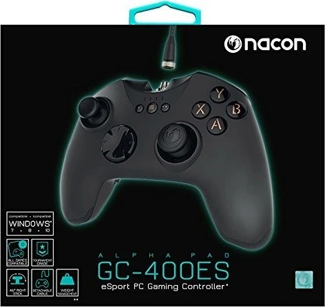 Nacon GC-400ES Controller schwarz (PS4/PC) (PCGC-400ES)