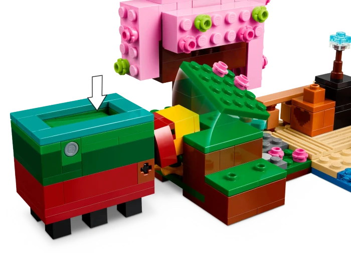 LEGO Minecraft - Der Kirschblütengarten