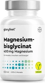 gloryfeel Magnesiumbisglycinat Kapseln, 240 Stück