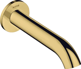 Hansgrohe Axor Uno Wanneneinlauf gebogen polished goldoptik