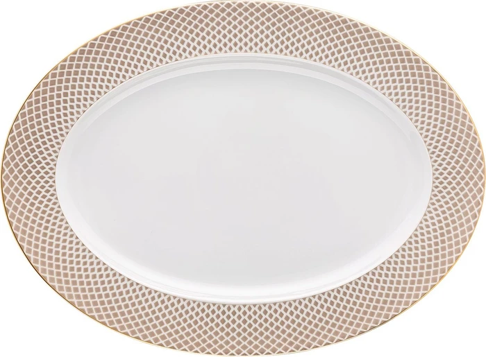 Rosenthal Francis Carreau Beige Platte 40cm