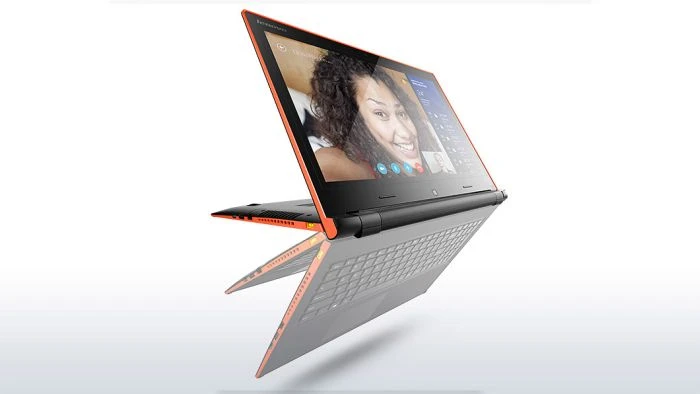 Lenovo IdeaPad Flex 15, orange, Core i3-4010U, 4GB RAM, 500GB HDD, DE