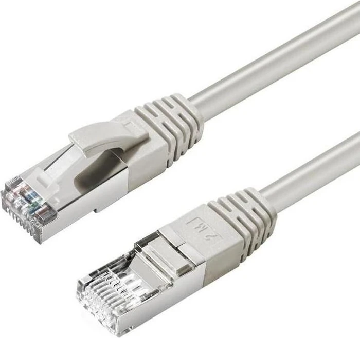 MicroConnect Patchkabel, Cat6, F/UTP, RJ-45/RJ-45, 2m, grau