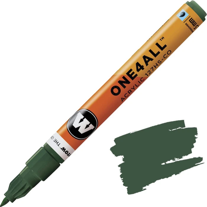 Molotow ONE4ALL 127HS-CO 1.5mm Acrylmarker future green