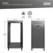 Digitus Audio Video Rack 19" AVS/Equipment Rack 21HE, mit Rollen, unmontiert, RAL 9005, 460mm tief Vorschaubild