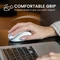 Perixx PERIMICE-721 SW Wireless Ergonomic Mouse weiß/silber, USB Vorschaubild