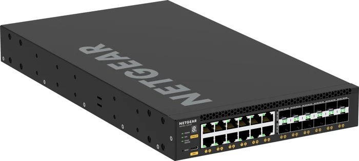 Netgear AVoIP M4350 Rackmount 10G Managed Switch, 12x RJ-45, 12x SFP+