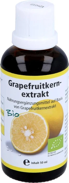 Sanitas Grapefruit Kern Extrakt Bio Lösung, 50ml