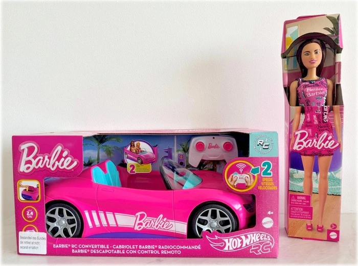 Mattel Hot Wheels Barbie RC Cabrio