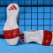 adidas Crazyquick Padel cloud white/core black/lucid red (Herren) Vorschaubild