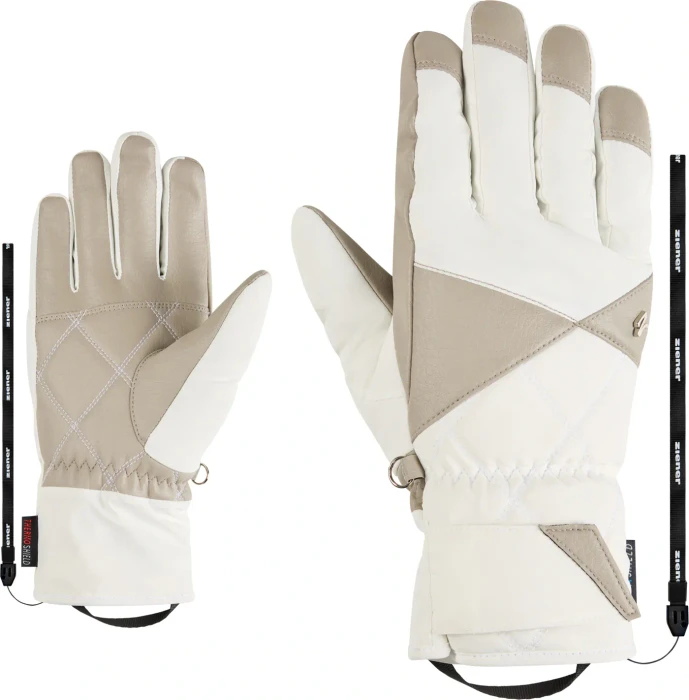Ziener Koana AS PR Skihandschuhe weiß (Damen)