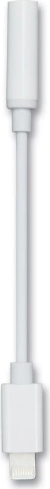 2GO Audio Adapter Lightning auf 3.5mm Stereo 10cm Buchse weiß