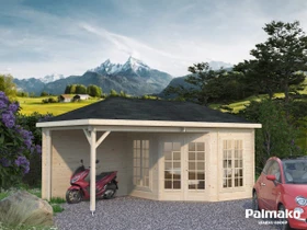 Palmako Melanie 15.1m² Gartenhaus natur
