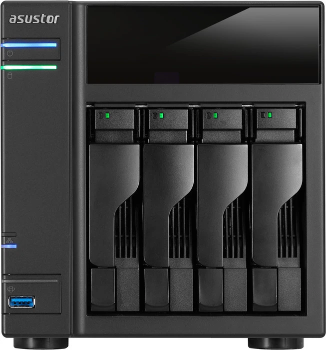 Asustor AS204TE, 1GB RAM, 1x RJ-45 1000Base-T, 2x USB-A 3.0