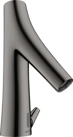 Hansgrohe Axor Starck Organic elektrische Waschbeckenarmatur mit Temperaturregulierung und Netzanschluss polished black chrome