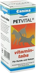 Canina Petvital Vitamin Tabs für Hunde & Katzen, 50 Stück