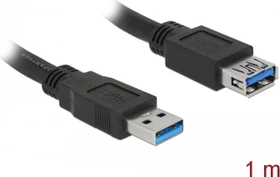 DeLOCK USB-A 3.0 Verlängerungskabel, 1m (85054)