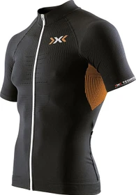 X-Bionic The Trick FZ Trikot kurzarm black orange shiny (Herren)