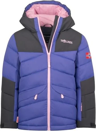 Trollkids Girls Narvik Pro Funktionsjacke dark purple (Junior)