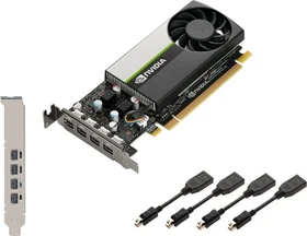 PNY T600, 4GB GDDR6, 4x mDP