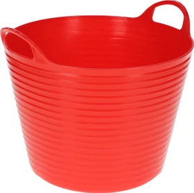 Kerbl Wasser & Futtertrog, 28l, rot