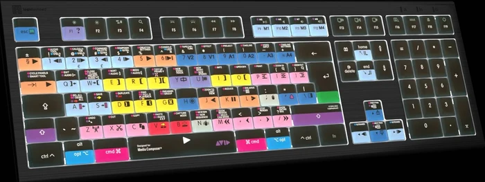 LogicKeyboard Astra 2 Pro Avid Media Composer Mac, USB, UK