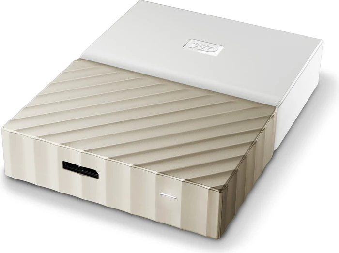 Western Digital WD My Passport Ultra weiß 2TB, USB 3.0 Micro-B