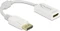 DeLOCK DisplayPort 1.1/HDMI Adapterkabel weiß, 0.15m Vorschaubild