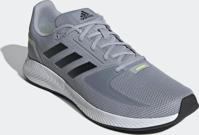 adidas Runfalcon 2.0 halo silver/core black/cloud white (Herren)