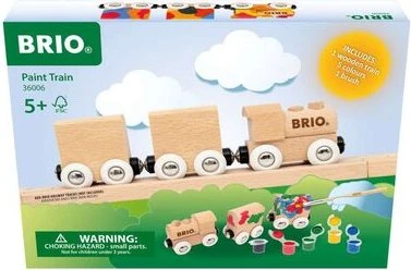 BRIO World Holzzug zum Anmalen