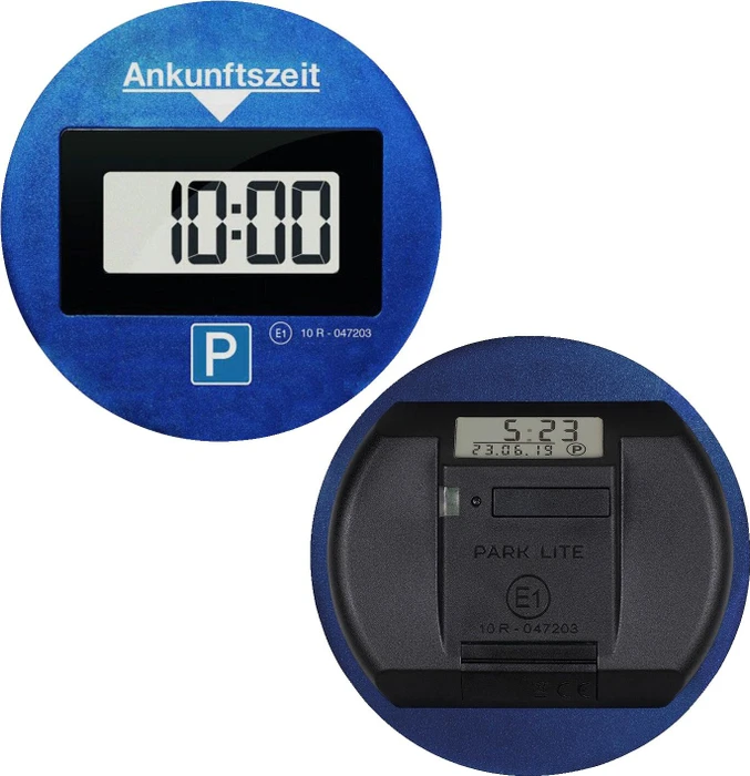 Needit Park Lite One elektronische Parkscheibe blau