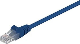 goobay Patchkabel, Cat6, U/UTP, RJ-45/RJ-45, 3m, blau