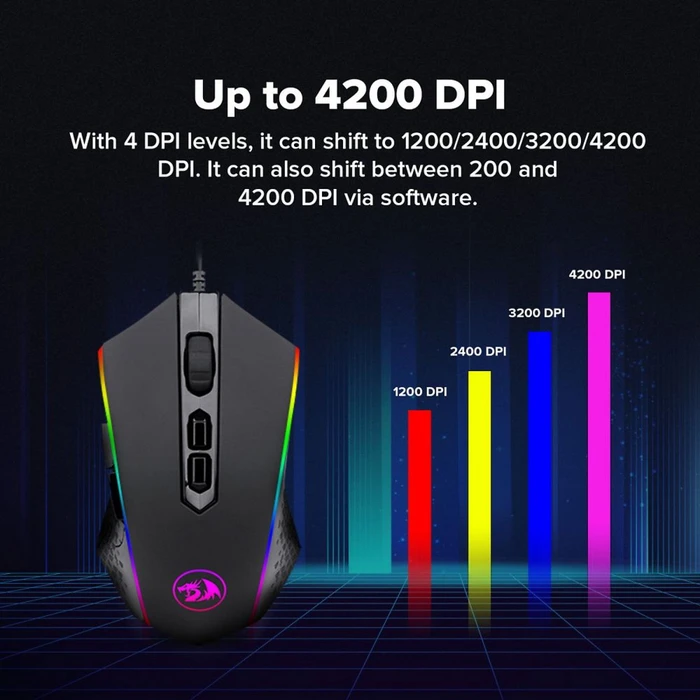 Redragon 2in1 Gamer Value Kit, Mechanical RGB Keyboard (Outemu Brown) + RGB Gaming Mouse, USB, DE