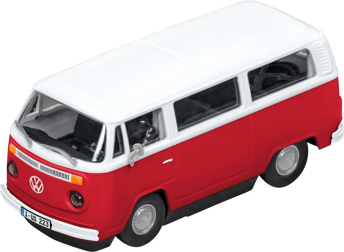 Carrera Digital 132 VW Bus T2b rot/weiß