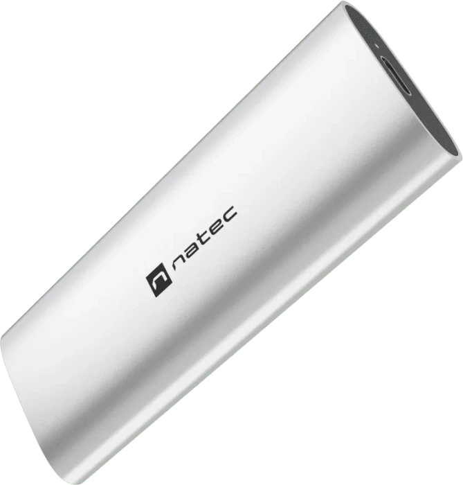 Natec Rhino M.2 NVMe Lite, silber, USB-C 3.1