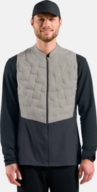Odlo Zeroweight Insulator Laufweste silver cloud/india ink (Herren)