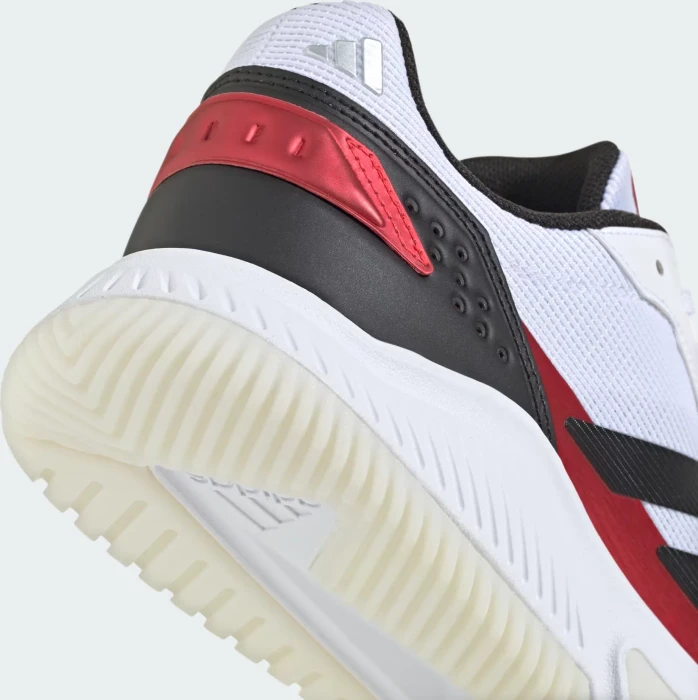 adidas Courtquick Padel cloud white/core black/lucid red (Herren)