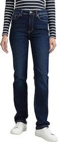 Tom Tailor Elva Straight Jeans clean dark stone blue denim (Damen)