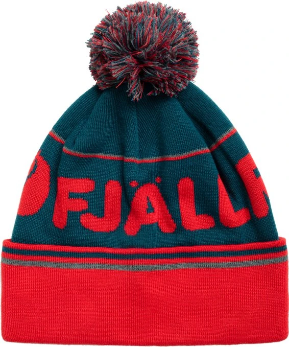 Fjällräven Pom Mütze storm/true red