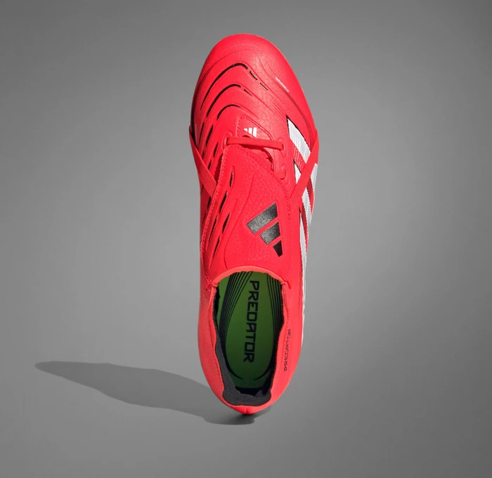 adidas Predator League Fold-Over Tongue MG lucid red/cloud white/core black