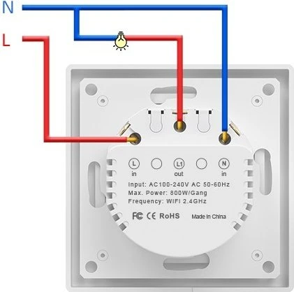 Immax NEO WiFi Smart-Schalter, 1-fach
